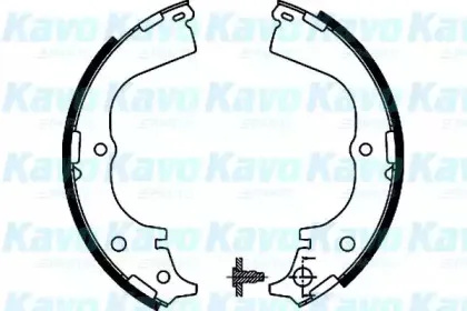 Комплект тормозных колодок KAVO PARTS купить