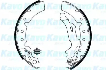 Комплект тормозных колодок KAVO PARTS купить