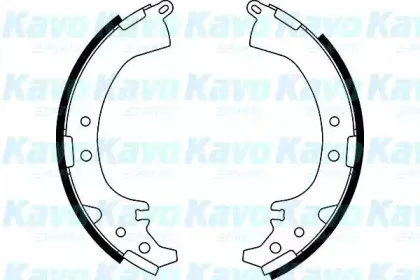 Комплект тормозных колодок KAVO PARTS купить