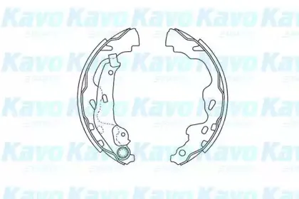 Комплект тормозных колодок KAVO PARTS купить