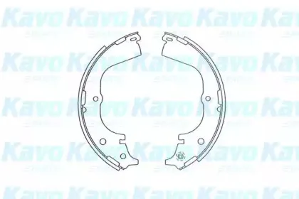 Комплект тормозных колодок KAVO PARTS купить