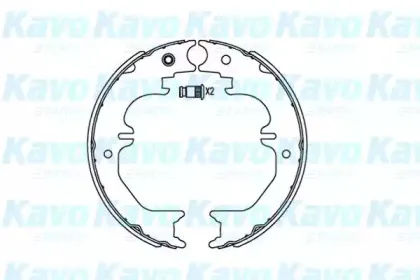 Комплект тормозных колодок KAVO PARTS купить