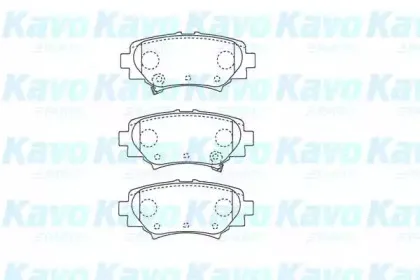 Комплект тормозных колодок, дисковый тормоз KAVO PARTS купить