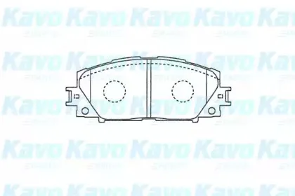 Комплект тормозных колодок, дисковый тормоз KAVO PARTS купить