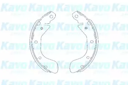 Комплект тормозных колодок KAVO PARTS купить