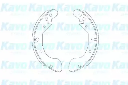 Комплект тормозных колодок KAVO PARTS купить