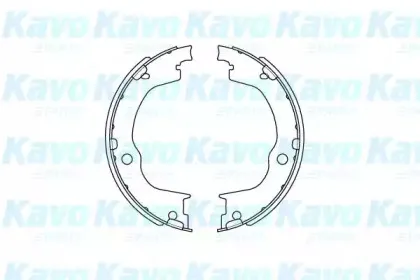 Комплект тормозных колодок KAVO PARTS купить
