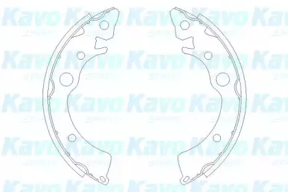 Комплект тормозных колодок KAVO PARTS купить