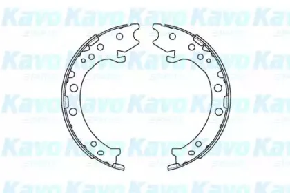 Комплект тормозных колодок KAVO PARTS купить