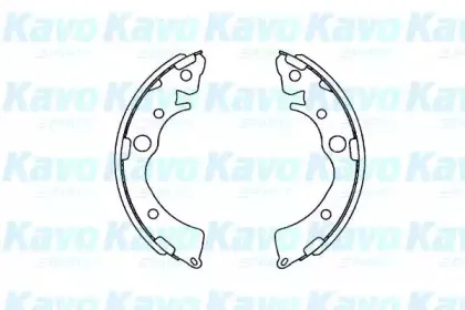 Комплект тормозных колодок KAVO PARTS купить