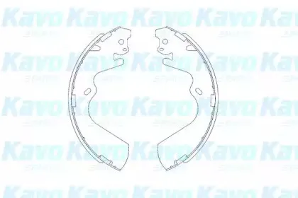 Комплект тормозных колодок KAVO PARTS купить