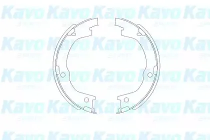Комплект тормозных колодок KAVO PARTS купить