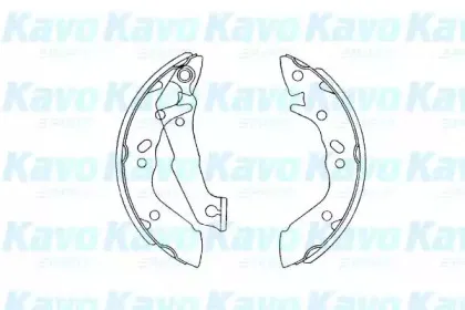 Комплект тормозных колодок KAVO PARTS купить