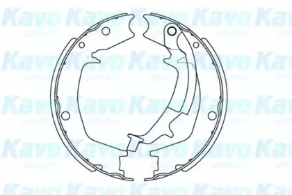 Комплект тормозных колодок KAVO PARTS купить