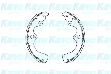 Комплект тормозных колодок KAVO PARTS купить