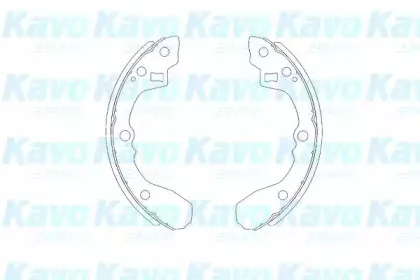 Комплект тормозных колодок KAVO PARTS купить