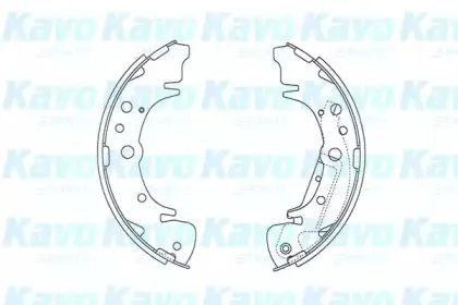 Комплект тормозных колодок KAVO PARTS купить