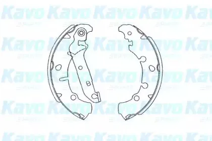 Комплект тормозных колодок KAVO PARTS купить