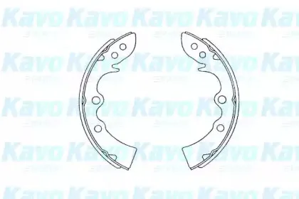 Комплект тормозных колодок KAVO PARTS купить