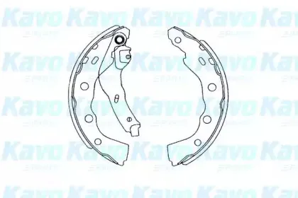 Комплект тормозных колодок KAVO PARTS купить