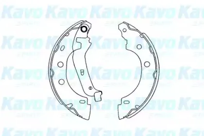 Комплект тормозных колодок KAVO PARTS купить