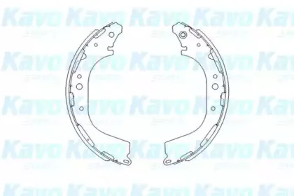 Комплект тормозных колодок KAVO PARTS купить