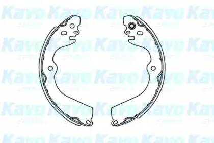 Комплект тормозных колодок KAVO PARTS купить