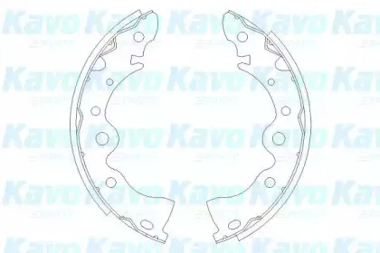 Комплект тормозных колодок KAVO PARTS купить