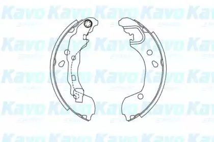 Комплект тормозных колодок KAVO PARTS купить
