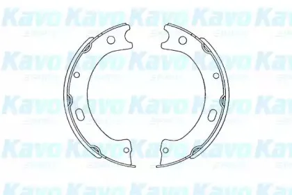 Комплект тормозных колодок KAVO PARTS купить