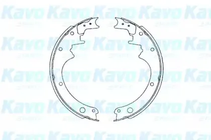 Комплект тормозных колодок KAVO PARTS купить