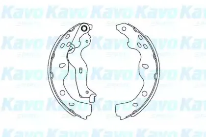 Комплект тормозных колодок KAVO PARTS купить
