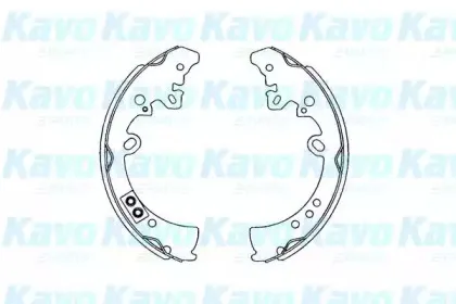 Комплект тормозных колодок KAVO PARTS купить