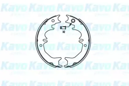 Комплект тормозных колодок KAVO PARTS купить