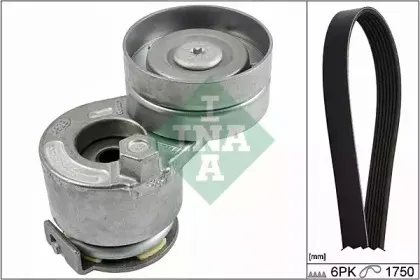 Роликовий модуль натягувача ременя (ролик, ремінь) INA купить