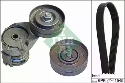 Роликовий модуль натягувача ременя (ролик, ремінь) INA купить