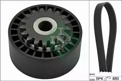 Поликлиновой ременный комплект INA купить