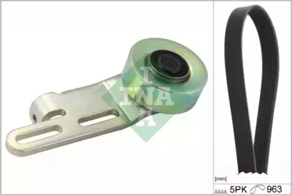 Поликлиновой ременный комплект INA купить