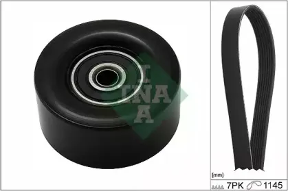 Поликлиновой ременный комплект INA купить