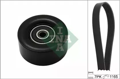 Поликлиновой ременный комплект INA купить