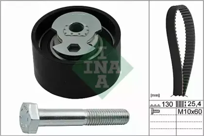 Роликовий модуль натягувача ременя (ролик, ремінь) INA купить