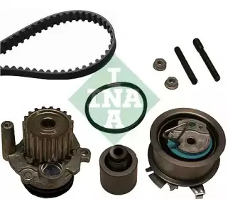 Роликовий модуль натягувача ременя (ролик, ремінь, помпа) INA купить