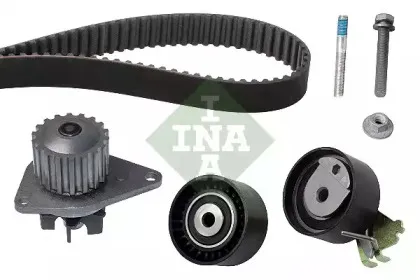Роликовий модуль натягувача ременя (ролик, ремінь, помпа) INA купить