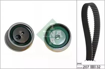 Роликовий модуль натягувача ременя (ролик, ремінь) INA купить