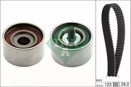 Роликовий модуль натягувача ременя (ролик, ремінь) INA купить