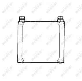 масляный радиатор, двигательное масло NRF купить