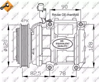 Компрессор, кондиционер NRF купить