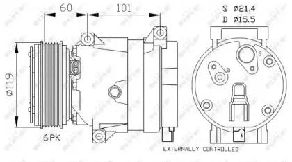 Компрессор, кондиционер NRF купить