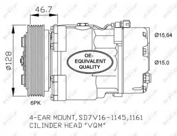 Компрессор, кондиционер NRF купить