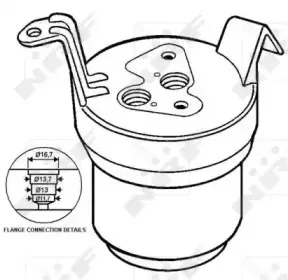 Осушитель, кондиционер NRF купить